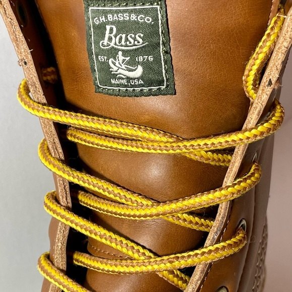 Bass Harlequin Navy Duck Boot Women 10 or Men 8M but runs bit small - Picture 7 of 8